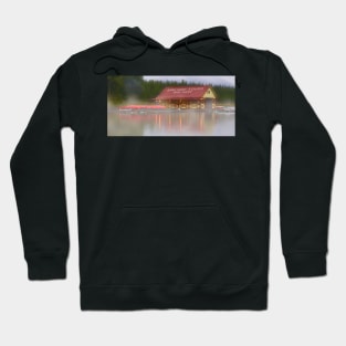 Malign Lake Boat House Hoodie